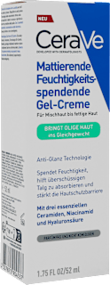 CeraVe Feuchtigkeitsspendende Gel-Creme mattierenend CeraVe