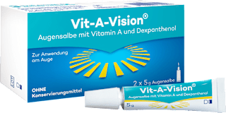 VIT-A-VISION Augensalbe mit Dexpanthenol und Vitamin A 2 x á 5g Vit-A-Vision