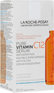 LA ROCHE-POSAY Pure Vitamin C12 Serum, Anti-Falten Serum Konzentrat LA ROCHE-POSAY