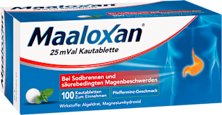 Maaloxan 25mVal Kautabletten Maaloxan