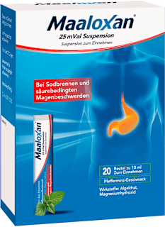 Maaloxan 25mVAL Suspension zum Einnehmen Maaloxan