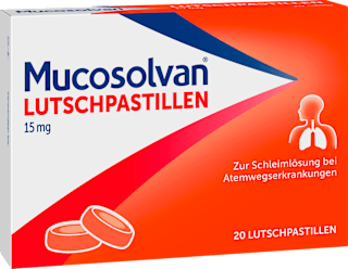 Mucosolvan LUTSCHPASTILLEN 15 mg Ambroxolhydrochlorid Mucosolvan