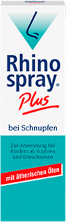 Rhinospray plus bei Schnupfen Nasenspray  Rhinospray