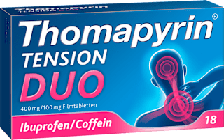 Thomapyrin TENSION DUO 400 mg/100 mg Filmtabletten Thomapyrin