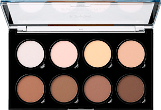 Paletă de iluminare și conturare Pro NYX PROFESSIONAL MAKEUP