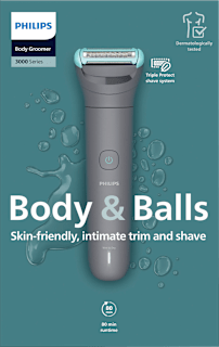 Elektrischer Rasierer Body & Balls 3000 Series Body Groomer  Philips