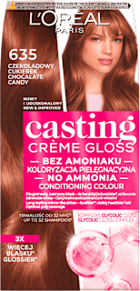 Farba do włosów 635 Czekoladowy cukierek L'ORÉAL PARiS CASTING Crème Gloss