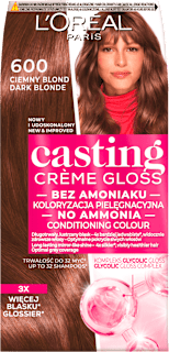 Farba do włosów 600 Ciemny blond L'ORÉAL PARiS CASTING Crème Gloss