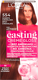 Farba do włosów 554 Ognista czekolada L'ORÉAL PARiS CASTING Crème Gloss