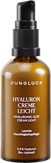 Gesichtscreme mit Hyaluron, leicht JUNGLÜCK