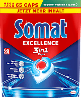 Spülmaschinen-Caps Excellence 3in1 Somat