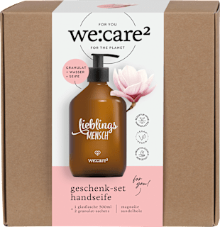 Geschenkset Lieblingsmensch we:care²