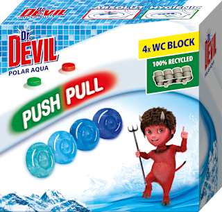 WC závěs bez košíku Polar Aqua 4x20 g Dr.DEVIL