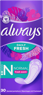 Ščitniki perila dailies Normal Fresh & Protect always
