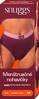 Menštruačné nohavičky Hugger Iconic, extra silná absorpcia, veľ. M snuggs