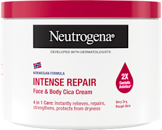 tělové mléko na obličej a tělo Intense Repair Neutrogena