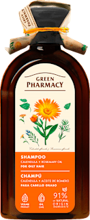 Szampon do włosów przetłuszczających się Nagietek Lekarski GREEN PHARMACY