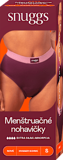 Menštruačné nohavičky Hugger Iconic, extra silná absorpcia, veľ. S snuggs