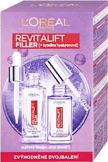 Pleťové a očné sérum proti vráskam Revitalift Filler [+Hyaluronic Acid] L'ORÉAL PARiS REVITALIFT
