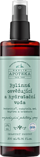 Bylinná osviežujúca a hydratačná voda - rozjasňujúci pleťový sprej HAVLÍK APOTEKA