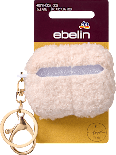 Kopfhörer-Case Teddy, creme ebelin