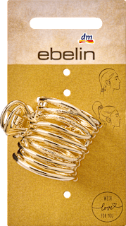 Haarklammer Pony-Cuff, Gold-Optik ebelin