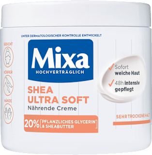 Pflegecreme Shea Ultra Soft Mixa