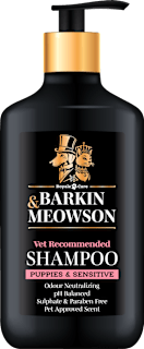 Шампоан за кученца и  кучета с чувствителна кожа BARKIN&MEOWSON