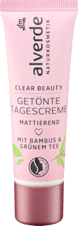 Clear Beauty Getönte Tagescreme alverde NATURKOSMETIK