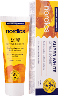 Паста за зъби Super White Citrus Sorbet nordics