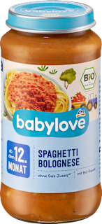 Meniu spaghete bolognese 12+ babylove