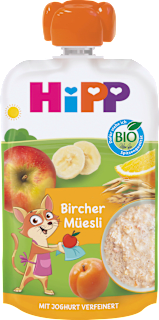 Quetschie Bircher Müsli, ab 1 Jahr  HiPP