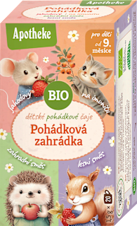 BIO směs čajů Pohádková zahrádka 20 x 1,5 g Apotheke