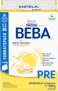 Anfangsmilch Pre von Geburt an Nestlé BEBA