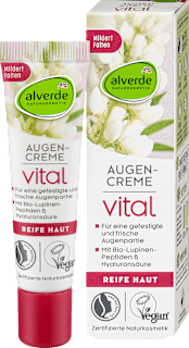 Vital cremă de ochi lupine & peptide alverde NATURKOSMETIK