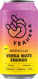 Nealkoholický sýtený nápoj Natural Energy Maracuja  YEAHRBA