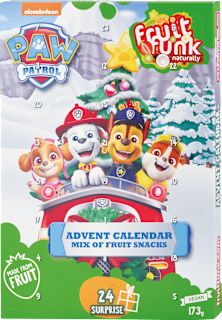 Adventný kalendár Paw Patrol 2025 Fruitfunk