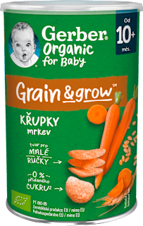 Bio chrumky s mrkvou Gerber Organic