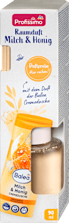 Pálcás illatosító szett Milch & Honig, tejes-mézes illattal Profissimo