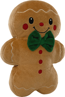 Plüschlebkuchenmännchen mit Schleife Dekorieren & Einrichten