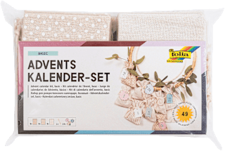 Adventskalender-Set mit Stoffsäckchen Dekorieren & Einrichten