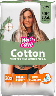 Damski vložki Cotton Super+ We care