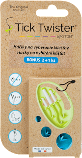 Háčiky na vyberanie kliešťov Tick Twister 2+1 ks O-Tom