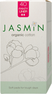 Organski bombažni ščitniki perila Panty Liner Jasmin