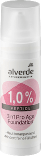 Tekoča podlaga Pro-age 3v1 z 1 % peptidov alverde NATURKOSMETIK