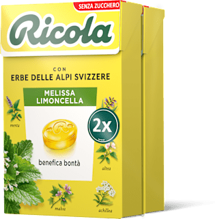 Caramelle Melissa Limoncella confezione doppia  Ricola