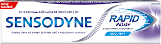 zubní pasta Rapid Relief Cool Mint Sensodyne