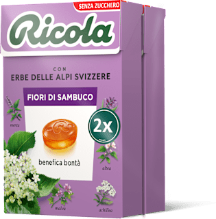Caramelle Fiori di Sambuco confezione doppia  Ricola