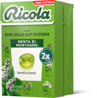 Caramelle Menta di Montagna confezione doppia Ricola