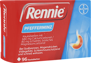 Rennie Kautabletten Pfefferminz RENNIE